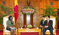 Premierminister Dung trifft die Nationaldirektorin der Weltbank in Vietnam