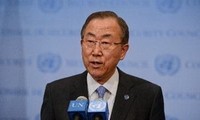 UN-Generalsekretär Ban Ki-moon trifft syrischen Oppositionsführer