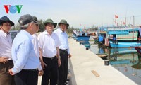 Landwirtschaftsminister Cao Duc Phat besucht Fischer in Quang Ngai