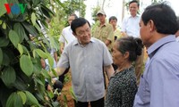 Staatspräsident Truong Tan Sang besucht Provinz Quang Tri