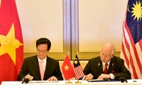 Gemeinsame Erklärung über die strategische Partnerschaft zwischen Vietnam und Malaysia