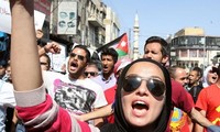 Protest in Jordanien gegen Friedensvereinbarung mit Israel