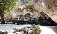 Die Pagode Hang auf der Insel Ly Son in Quang Ngai