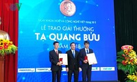 Verleihung des Ta Quang Buu Preises 2018