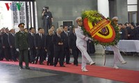 Kondolenzbesuch beim Staatspräsidenten Tran Dai Quang