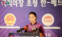 Parlamentspräsidentin Nguyen Thi Kim Ngan beendet Besuch in Südkorea