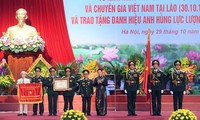 Feier zum 70. Traditionstag der vietnamesischen freiwilligen Soldaten und Experten in Laos