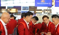 Die vietnamesische Sportdelegation ist für SEA Games auf den Philippinen eingetroffen