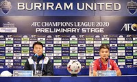 Fußballklub Ho-Chi-Minh-Stadt trifft Buriram United aus Thailand in der Qualifikationsrunde von AFC Champions League