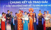 Preisverleihung der Design-Kampagne “Stolz auf vietnamesische Tracht Ao Dai”