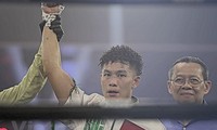 Der vietnamesische Boxer Trinh The Long gewinnt den Silbergürtel von WBC Asia