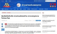 Laos Medien würdigen den Besuch von Staatspräsident To Lam