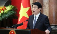 Staatspräsident Luong Cuong bekräftigt seine Unterstützung für den Kampf für die Unabhängigkeit Palästinas