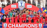 Die vietnamesische Fußballnationalmannschaft gewinnt ASEAN Cup 2024