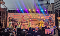 Mehr als 10.000 Zuschauer besuchen die vietnamesische Kunstdarbietung im japanischen Aichi