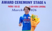 Nguyen Thi That gewinnt das Grüne Trikot bei Biwase Tour of Vietnam