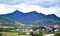 랑비앙산 산기슭의 변화