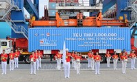 떤깡 하이퐁 국제항구, 백만 TEU 달성
