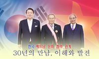 베트남과 한국의 문화 협력 관계 30년의 만남, 이해와 발전