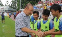 박항서 감독, 베트남 유소년 축구 발전에 공헌 희망