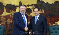 팜 민 찐 총리, 이스라엘 노동부 장관 접견