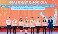 2025년 ​비엣텔 ​세계 ​컴퓨터 ​공학 ​챔피언십 ​대회 6명의 우승자 선별