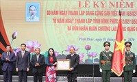 នាយករដ្ឋមន្ត្រី លោក Nguyen Xuan Phuc អញ្ជើញចូលរួមពិធីរំលឹកខួបលើកទី៧០ នៃទិវាបង្កើតខេត្ត Vinh Phuc