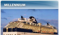 នាវាទេសចរណ៍បរទេស Celebrity Millennium ចូលចតនៅកំពុងផែសមុទ្រ Chan May វៀតណាម