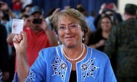 លោកស្រី Michelle Bachelet ជាប់ឆ្នោះជាប្រធានាធិបតីរបស់ឈីលី