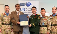 越南确立联合国维和培训能力