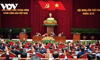越共第十四届中央委员会第二次全体会议在河内隆重开幕