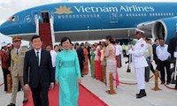 President Truong Tan Sang begins state visit to Myanmar