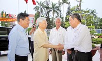 Party leader Nguyen Phu Trong pays working visit to Dong Nai province