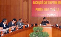 President Truong Tan Sang chairs judicial reform session