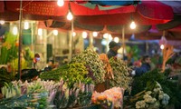 Hanoi flower markets at Tet