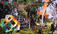 Kites soar over Hue skies