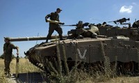 Israeli airstrikes hit Syrian military targets on Golan Heights