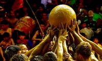 Bac Giang province's traditional all-male mud wrestling competition 