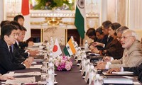 Japan, India to step up security, economic cooperation 