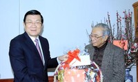 President Truong Tan Sang extends Tet wishes 