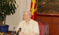 Domestic and world media cover Party leader Nguyen Phu Trong’s visit to the US