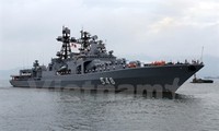 Russian Navy fleet visits Da Nang city