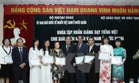 Workshop for teachers teaching Vietnamese abroad 