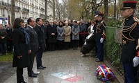 Paris commemorates Charlie Hebdo attacks