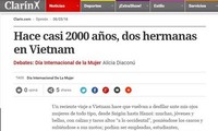 Vietnamese women spotlighted on Argentine media