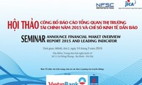 Vietnam’s Financial Market Overview Report 2015 announced