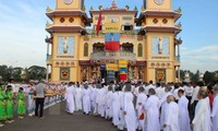 Cao Dai Church accompanies national development