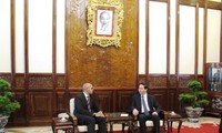 President Tran Dai Quang receives Cuban, EU ambassadors