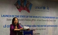 UNICEF’s report on the State of the World’s Children 2016