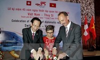 Vietnam, Switzerland mark diplomatic ties 